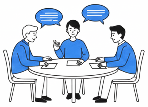 협업과 소통 이미지